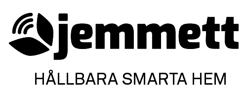 logotyp för Jemmett hållbara smarta hem